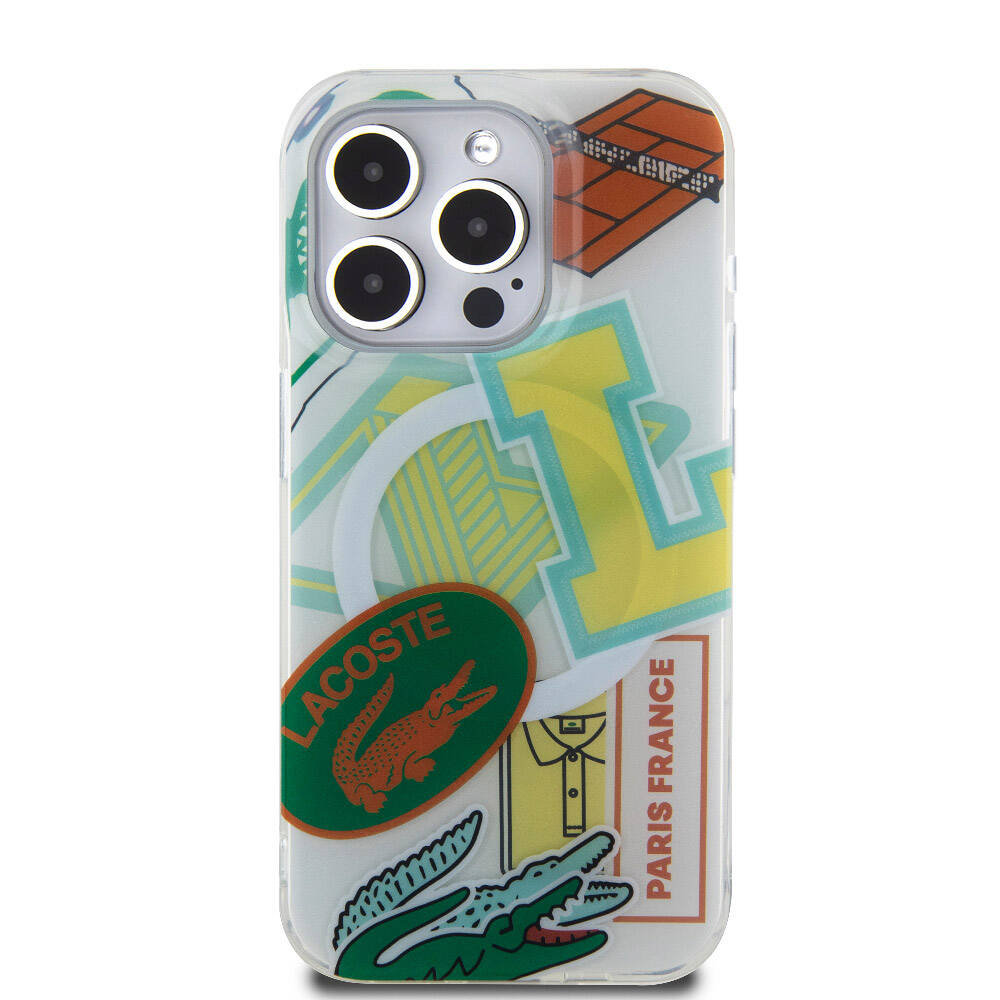 Lacoste iPhone 15 Pro Orjinal Lisanslı Magsafe Şarj Özellikli Çift Katmanlı Yamalar Desenli Telefon Kılıfı - 24 Lacoste iPhone 15 Pro Orjinal Lisanslı Magsafe Şarj Özellikli Çift Katmanlı Yamalar Desenli Telefon Kılıfı - 24